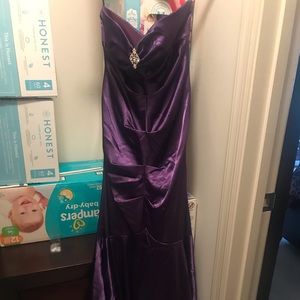 Mermaid style gown